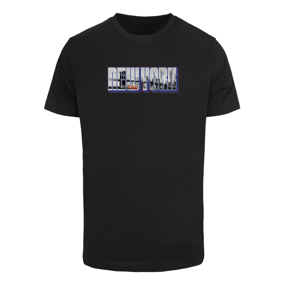 Mister Tee - NY Skyline Tshirt Homme - Noir